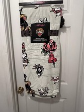 Ed Hardy Green Graphic Printed Throw Blanket 60x70 NWT