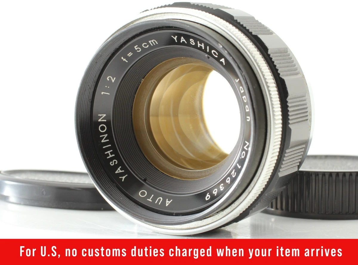 Yashica f/2 Camera Lenses 50mm Focal for sale - eBay