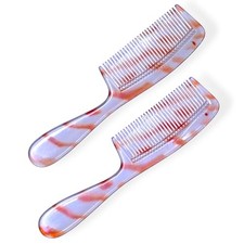 2PCS Large Wide Tooth Comb, Shower Combs, Hair comb for wet curly hair,