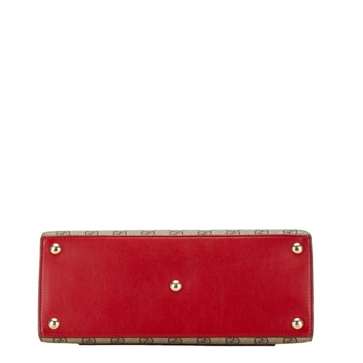 Gucci GG Supreme Handbag Shoulder Bag 453188 Beige Red Pink Gucci GG Supreme Handbag Shoulder Bag 453188 Beige Red Pink
