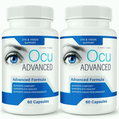 Ocu Advanced Pills, Advanced Formula for Eye Health & Vision Support - 2 Pack