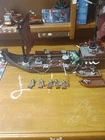 LEGO Castle Fantasy Era Troll Warship 7048 In 2008 Used Retired W/Manual As Is