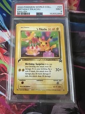 Birthday Pikachu [World Collection] #24 Prices | Pokemon Promo