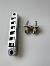 Chrome Tuneomatic Guitar Bridge TOM Bridge With Studs For Les Paul SG US Ship