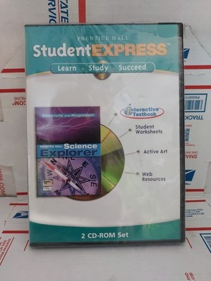 New Sealed Science Explorer Electicity and Magnetism Itext CD-ROM - #174h