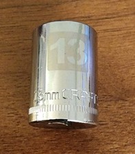 Craftsman 13mm Socket 6 Point 14 Drive Z-al 34609 Easy Read
