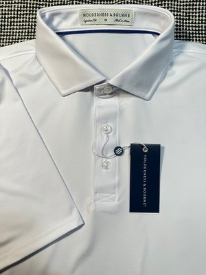 Holderness & Bourne The  Anderson Shirt  S/S Polo Shirts sz M $110