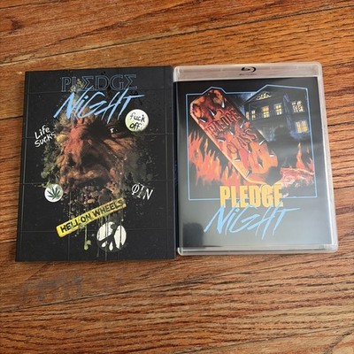 Pledge Night (Blu-ray & DVD, 1988) With OOP Slipcover ~ Vinegar Syndrome ~