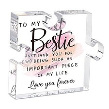 Bestie Gifts for Women Friendship - 0.6" Thickness Acrylic Bestie-colorful