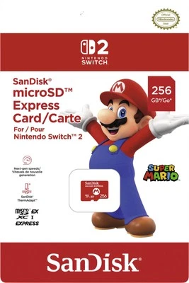 Nintendo SanDisk microSD EXPRESS Card 256 GB (Switch 2) Neu&OVP