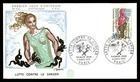 Mayfairstamps France FDC 1970 fighting cancer First Day Cover aaw_51431