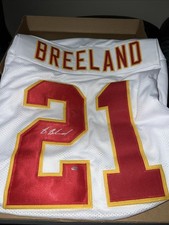Bashaud Breeland Signed Autograph Custom Jersey KC Chiefs