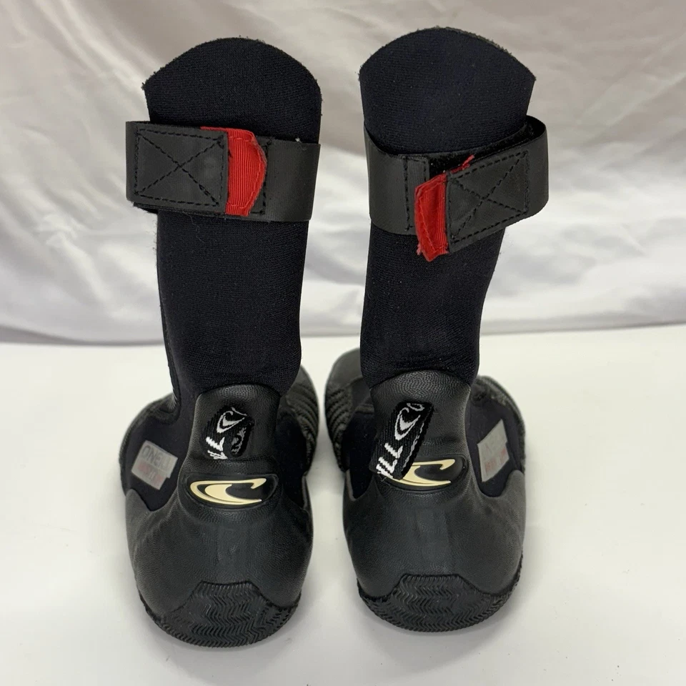 Zapatos de neopreno O'Neill Heat 3 mm punta dividida agua fría talla 6 negro punta de cangrejo Foto 4 de 4