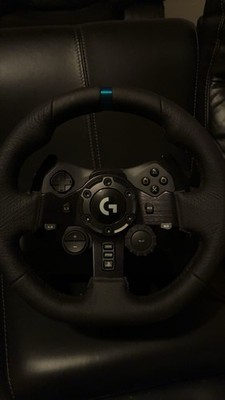 Logitech TRUEFORCE Racing Wheel Black Plastic Leather G923 PS5 PC
