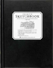 Premium Sketchbook (Large - Hardcover, by Peter Pauper Press - Very Good h