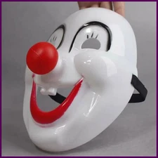 Halloween Funny Fancy Dress Party Mask Red Nose Clown Masquerade Mascaras Masks