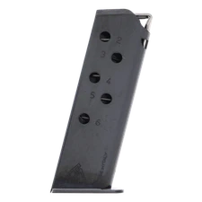 Mec-Gar fits Walther PPK .380 ACP 6-Round Blue Steel Magazine MGWPPKSTB