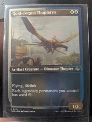 Gold-Forged Thopteryx Etched Foil 131 MA MTG SealedinSleeve