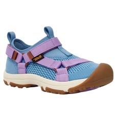 TEVA Kids Outflow Universal Closed Toe Sandals US 4 Purple Blue Water Shoes NIB