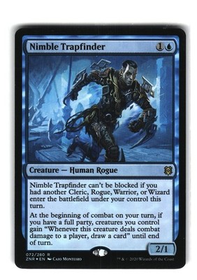 Nimble Trapfinder 072/280 Zendikar Rising Foil