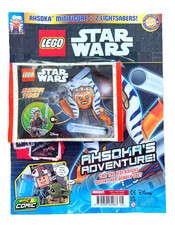 LEGO STAR WARS MAGAZINE 125 ~ NEW WITH AHSOKA + 2 LIGHTSABERS!