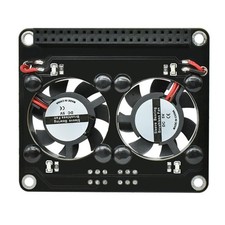 High Efficiency Metal Cooling Fan Expansion Board For Raspberry 5 LED Lighting