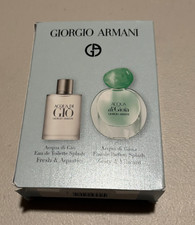ARMANI 2 PCS SET: ACQUA DI GIO MEN - DAMAGED BOX - FREE SHIPPING