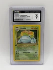 Pokemon 1st Edition Base Set Venusaur 15/102 German CGC 9 Mint Bisaflor
