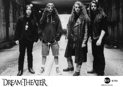 Dream Theater - Promo Photo 1994 - Awake  - Falling Into Infinity   Live Marquee