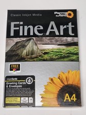 Permajet 24504 Inkjet Paper - A5(when folded) Greeting Cards - 300gsm - 25 Cards