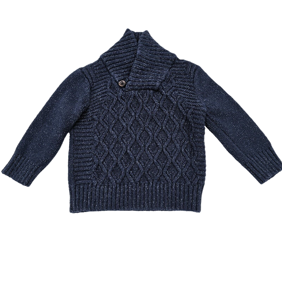 Cat Jack Toddler Boys 18M Pullover Sweater Shawl Collar Cable