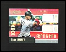 2020  Eloy Jimenez Patch Panini Absolute - Grip It-N-Rip It #GNR-EJ /99 Orioles
