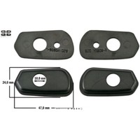 Blinkeraufnahme Jmp Schwarz FüR Suzuki Gsr 600 Ccm Bj. 2006 - 2008