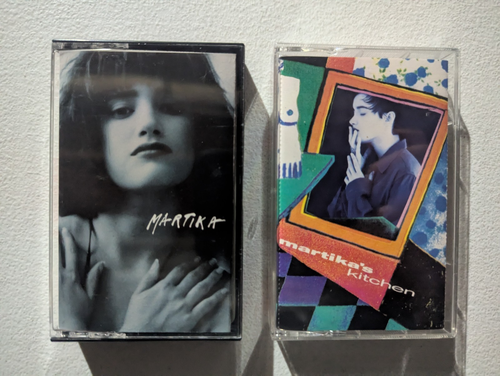 MARTIKA Cassette Tape Lot: Self-Titled (1988) + Martika's Kitchen (1991)