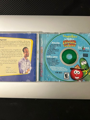 VeggieTales The Mystery of Veggie Island Helping Others (CD, 2002, Windows PC) - Picture 2 of 6