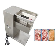 TECHTONGDA®Meat Cutter Machine 8MM Blade 500KG/H Full Stainless 1100LBS/H 160058