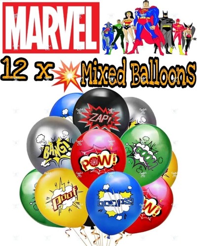 Spiderman Birthday Decorations Children Party Tableware Supplies Banner Balloons - Picture 59 of 69