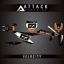 Attack Graphics Custom Velocity Complete Bike Graphics Kit