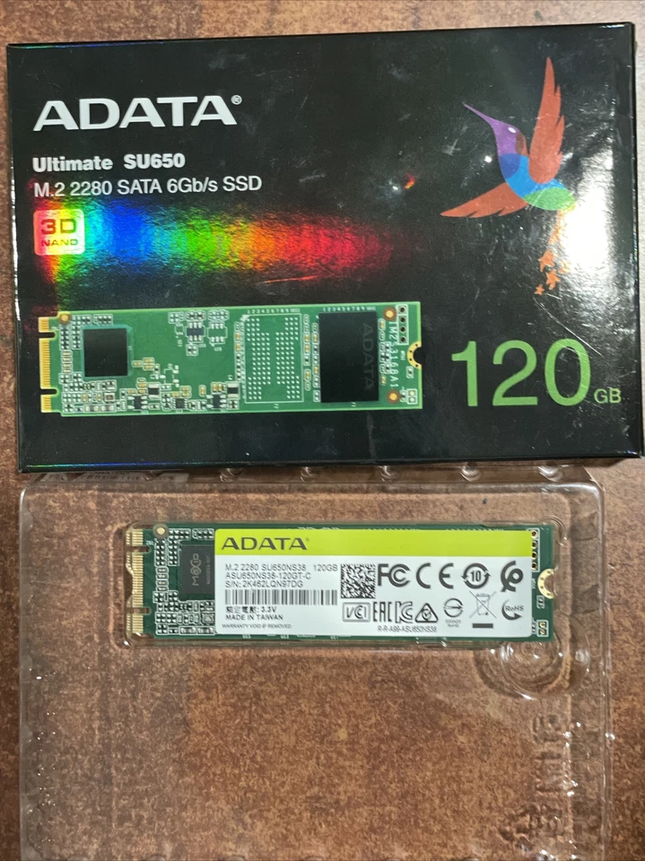 ADATA Ultimate Series SU650 Internal SSD 120GB SATA III 2.5" 3D NAND 520MBps - Image 3 of 4
