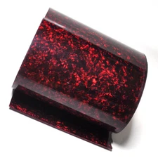 16" x 60" Drum Wrap 0.46mm Musical Instrument Deco Sheet Red Pearl