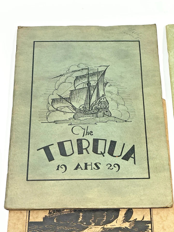 Lot of 6 Avalon High School Catalina Island California SchoolYearbooks 1929-1935 - Image 2 of 4