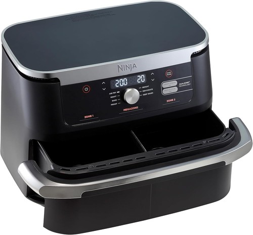XXXL FlexDrawer Air Fryer, 10.4L Extra Large Drawer with Removable Divider, D... - Picture 6 of 8