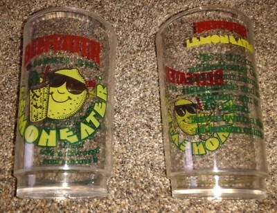 LOT OF 2 - 12 Oz Beefeater the Summer Gin Lemoneater Cup Plastic NEW! - Image 1 of 3