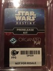 FFG Star Wars Destiny Prerelease kit promo cards Missions Spirit of Rebellion