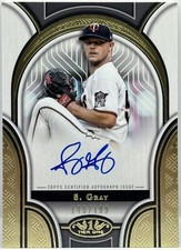 2023 Topps Tier One Sonny Gray Prime Performers Auto /199 - Twins