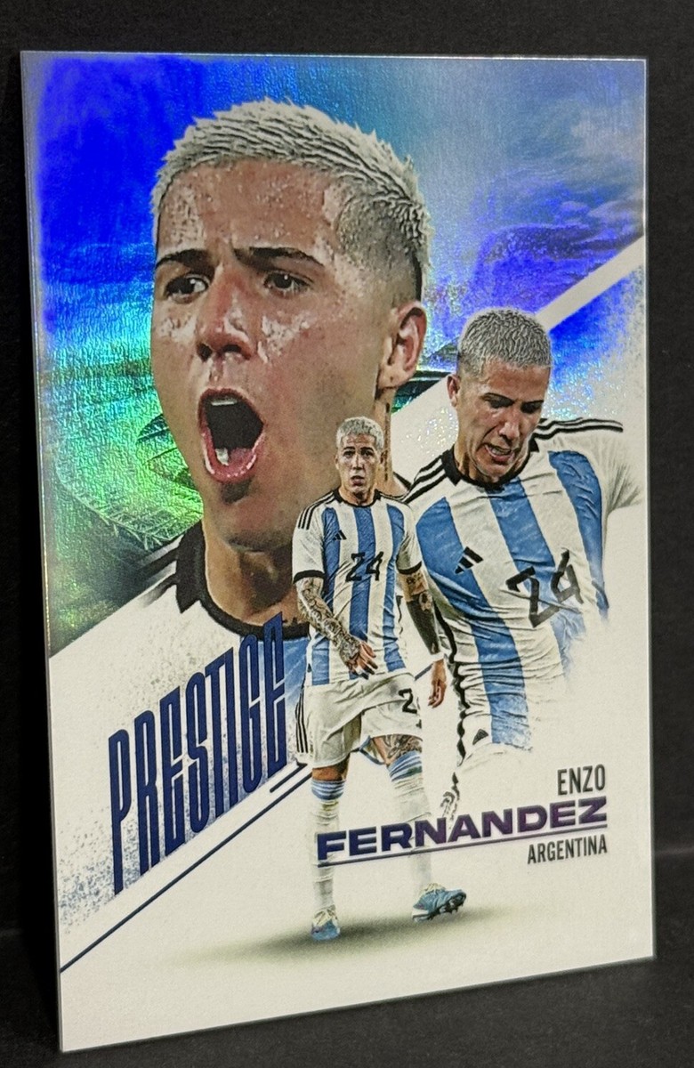 2024 Futera FX World Football Argentina Enzo Fernandez Prestige