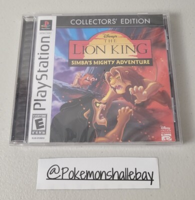 The Lion King Simba's Mighty Adventure COLLECTORS EDITION- Sony PS1 *NEW/SEALED*