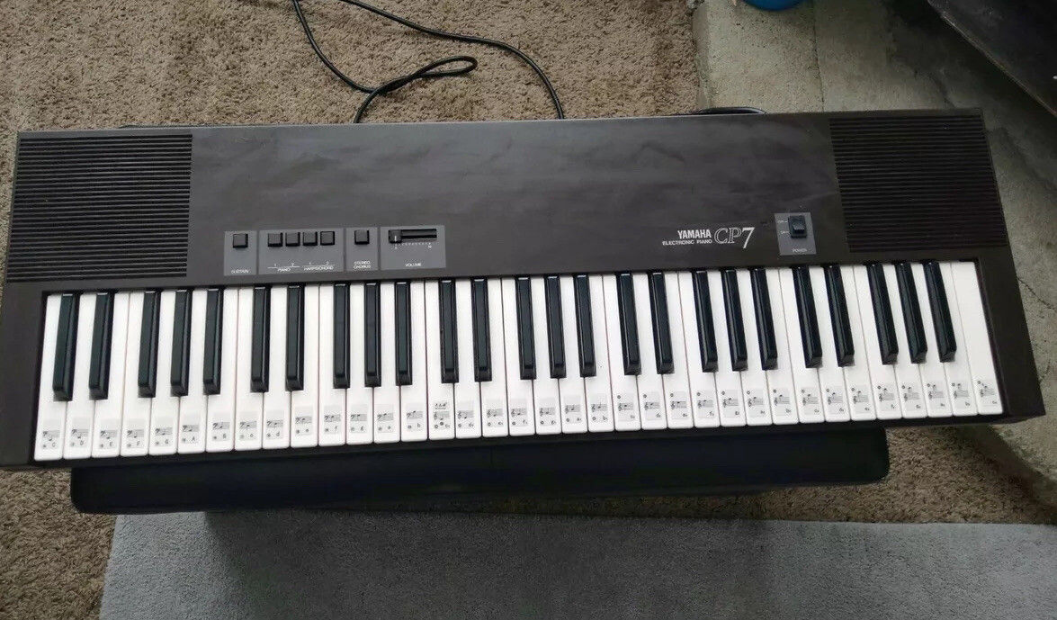 Yamaha CP7 portable piano keyboard. Rare | eBay