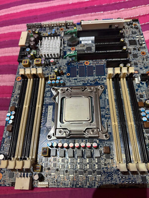 HP LGA2011 Motherboard Z420 Workstation (618263-002) + Intel XEON