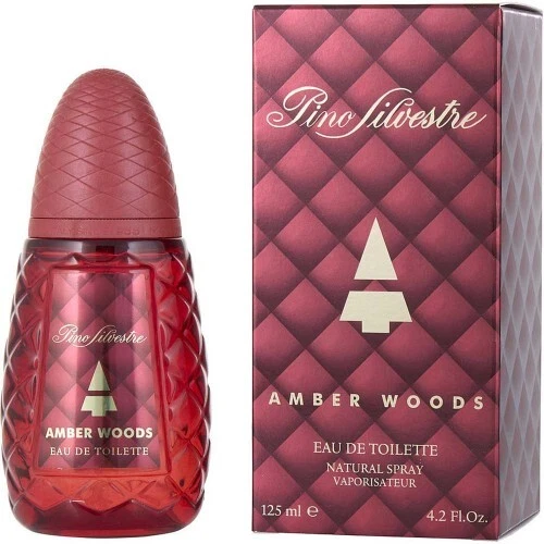 Pino Silvestre Amber Woods Eau de Toilette Homme Neuf 125 ml